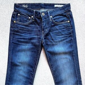 Commonwealth Luxury FTP Low Rise Bootcut Jeans Lindey  no distressing 26